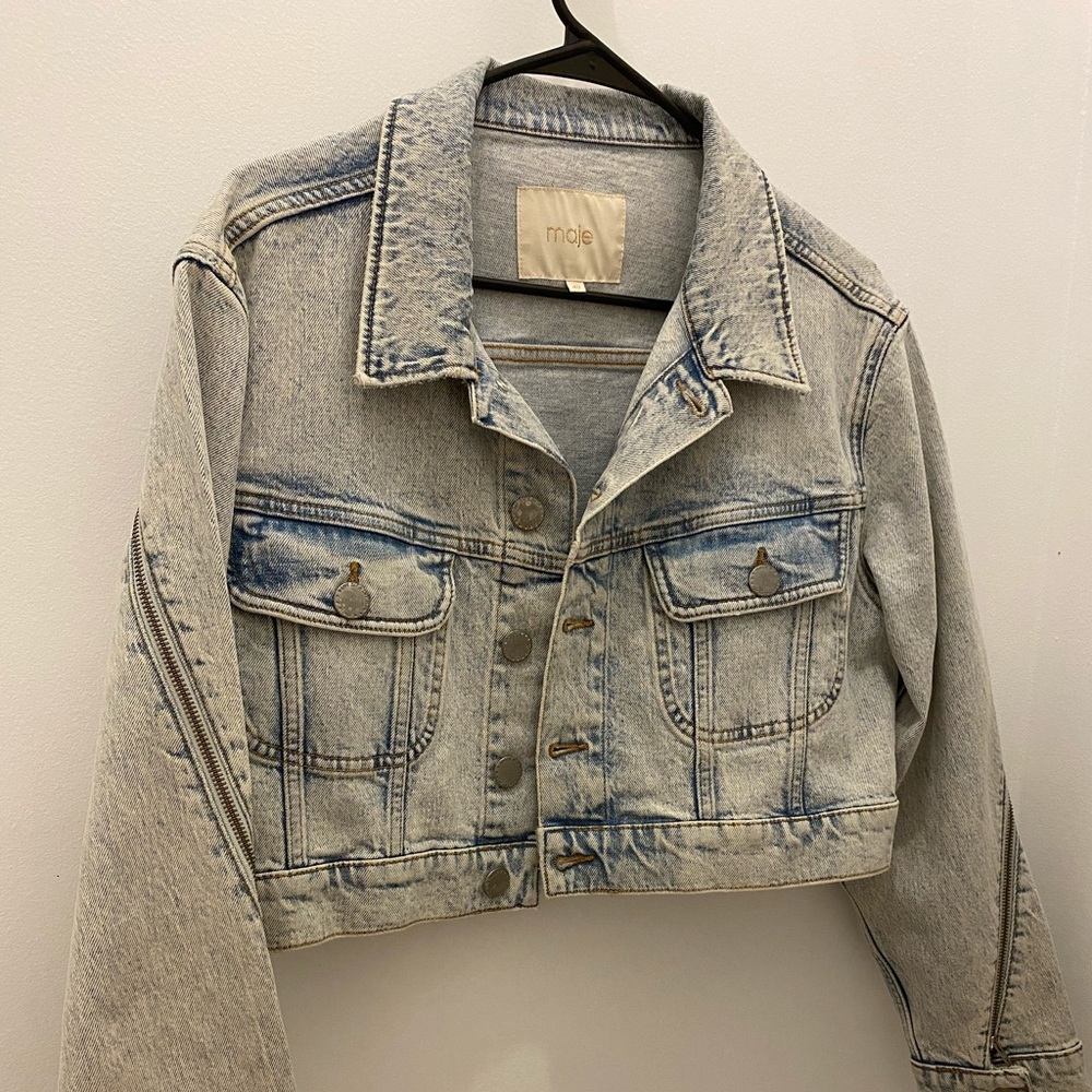 Jeans jacket Maje